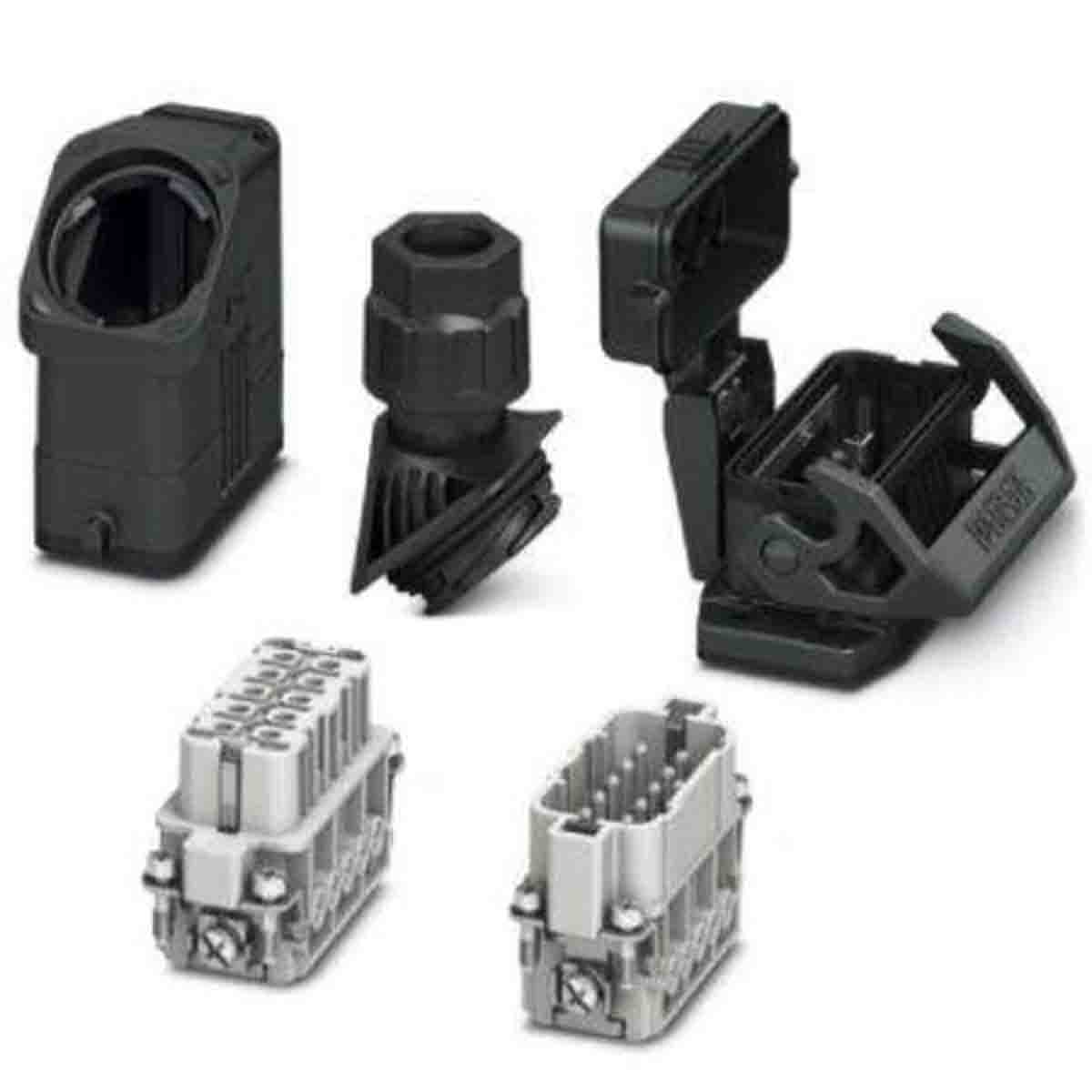 Phoenix Contact Connector Set, 10 Way, 20A, HC-EVO, 250 V