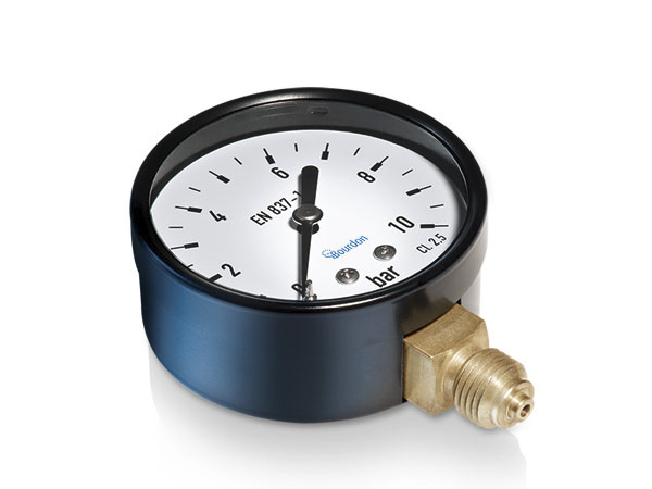 Bourdon Analogue Pressure Gauge 2.5bar Bottom Entry 50mm Outside Diameter