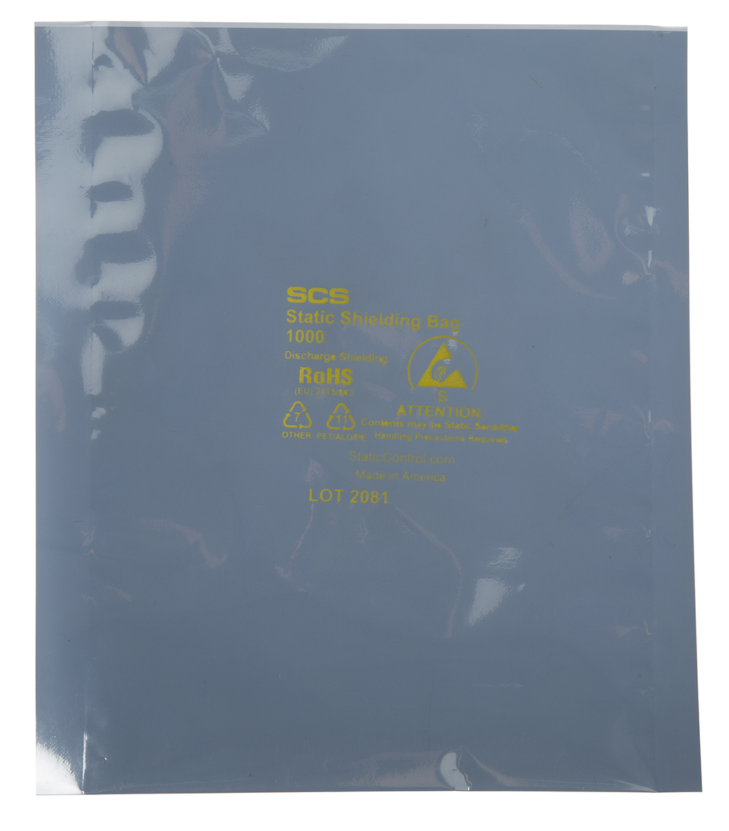 SCS Static Shielding Bag 127mm(W)x 178mm(L)