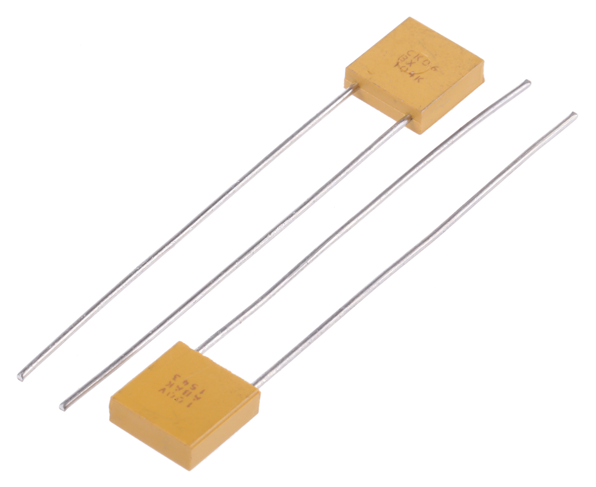 KYOCERA AVX 100nF Multilayer Ceramic Capacitor MLCC, 100V dc V, ±10%