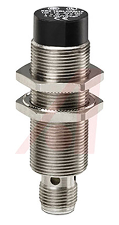 Telemecanique Sensors Inductive Threaded Barrel Proximity Sensor, M18, 4 mm Detection, NPN NO, 12 → 24 V dc