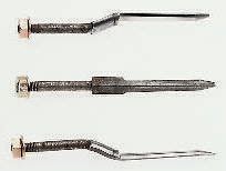 5.5 → 11.5mm Prong Length, Cable Sleeve Tool Replacement Prong, For Use With Interchangeable Prong Application Tools