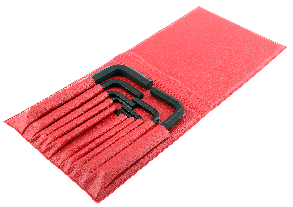 Facom 10 piece L Shape Metric Hex Key Set, 1/16 - 5/64 - 3/32 - 1/8 - 3/32 - 3/16 - 7/32 - 1/4 - 5/16 - 3/8