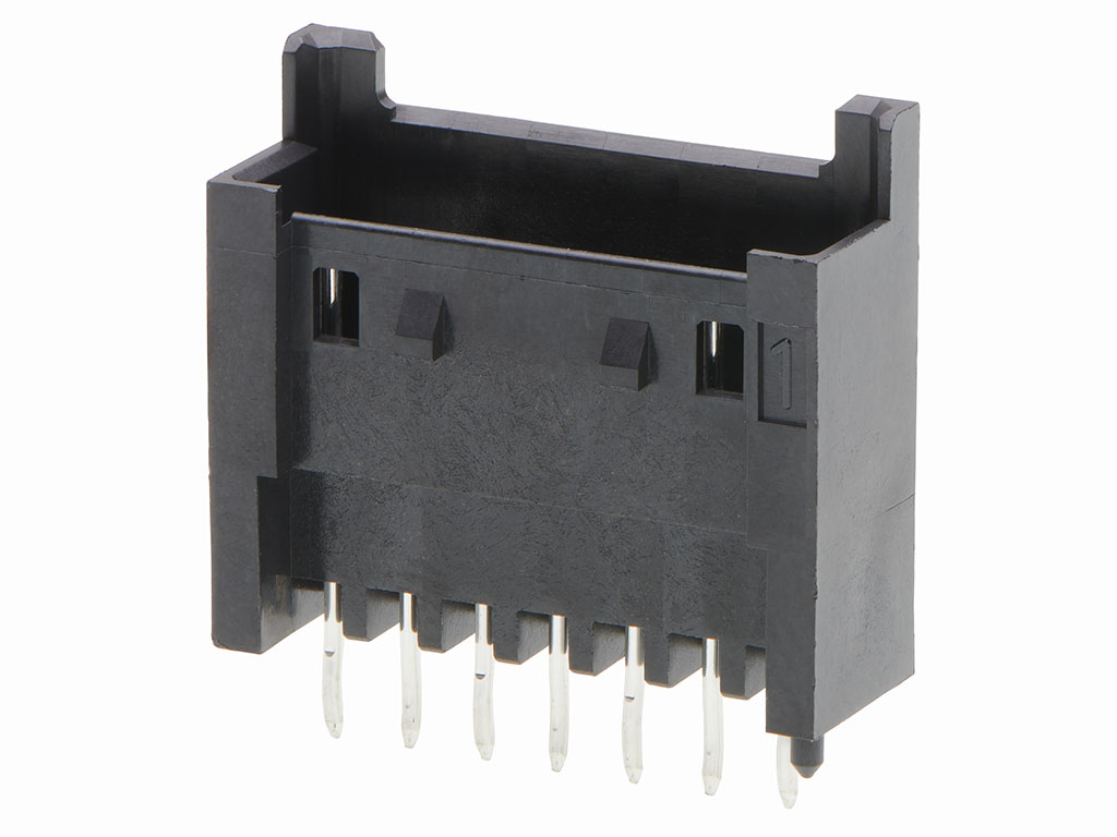 Molex, 535170 Male Connector Housing, 2.5mm Pitch, 7 Way, 1 Row Vertical