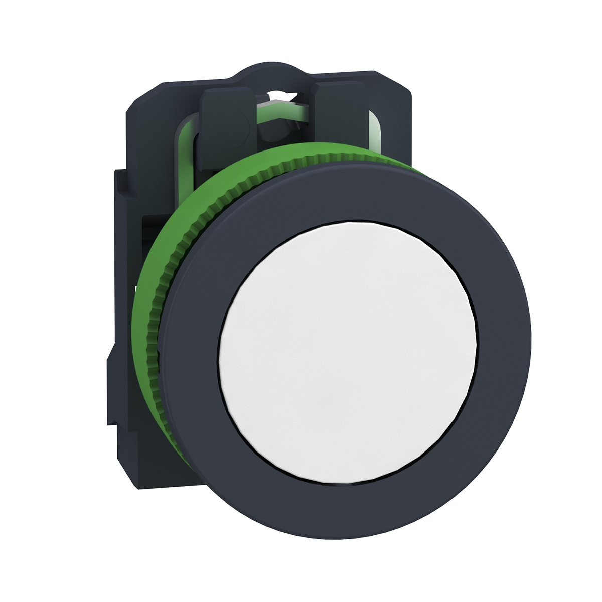 Schneider Electric, Harmony, Flush Mount White Universal LED Pilot Light, 30mm Cutout, Round, 195 → 264V ac