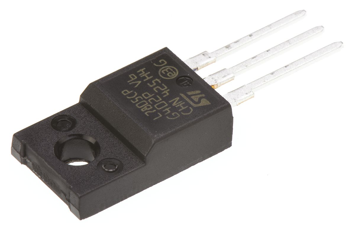STMicroelectronics, 5-Channel Linear, Voltage Regulator, 1.5 A, 5 V, TO-220 3-Pin