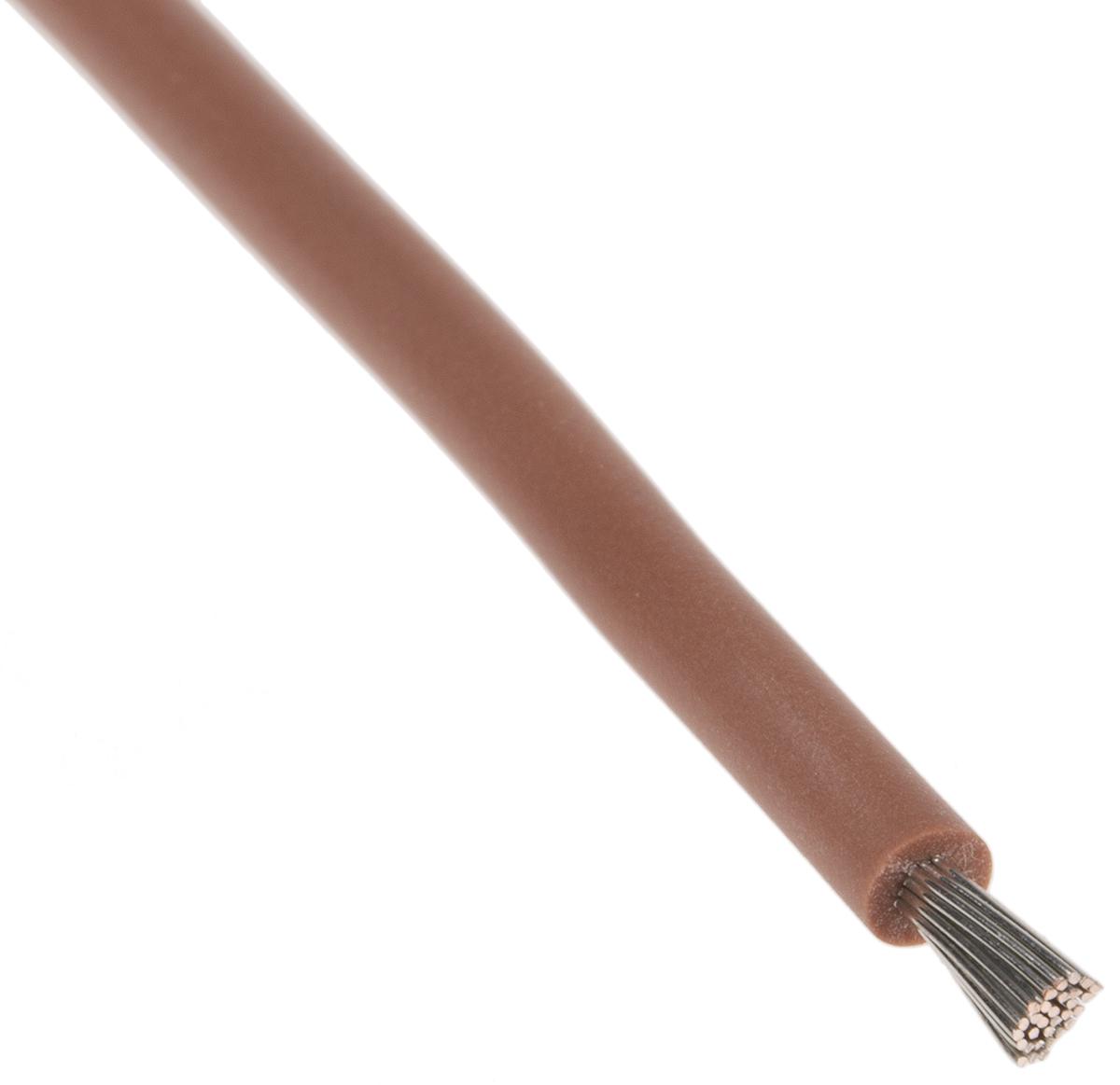 Lapp ÖLFLEX® Series Brown 4 mm² Hook Up Wire, 100m, PVC Insulation, 4520033