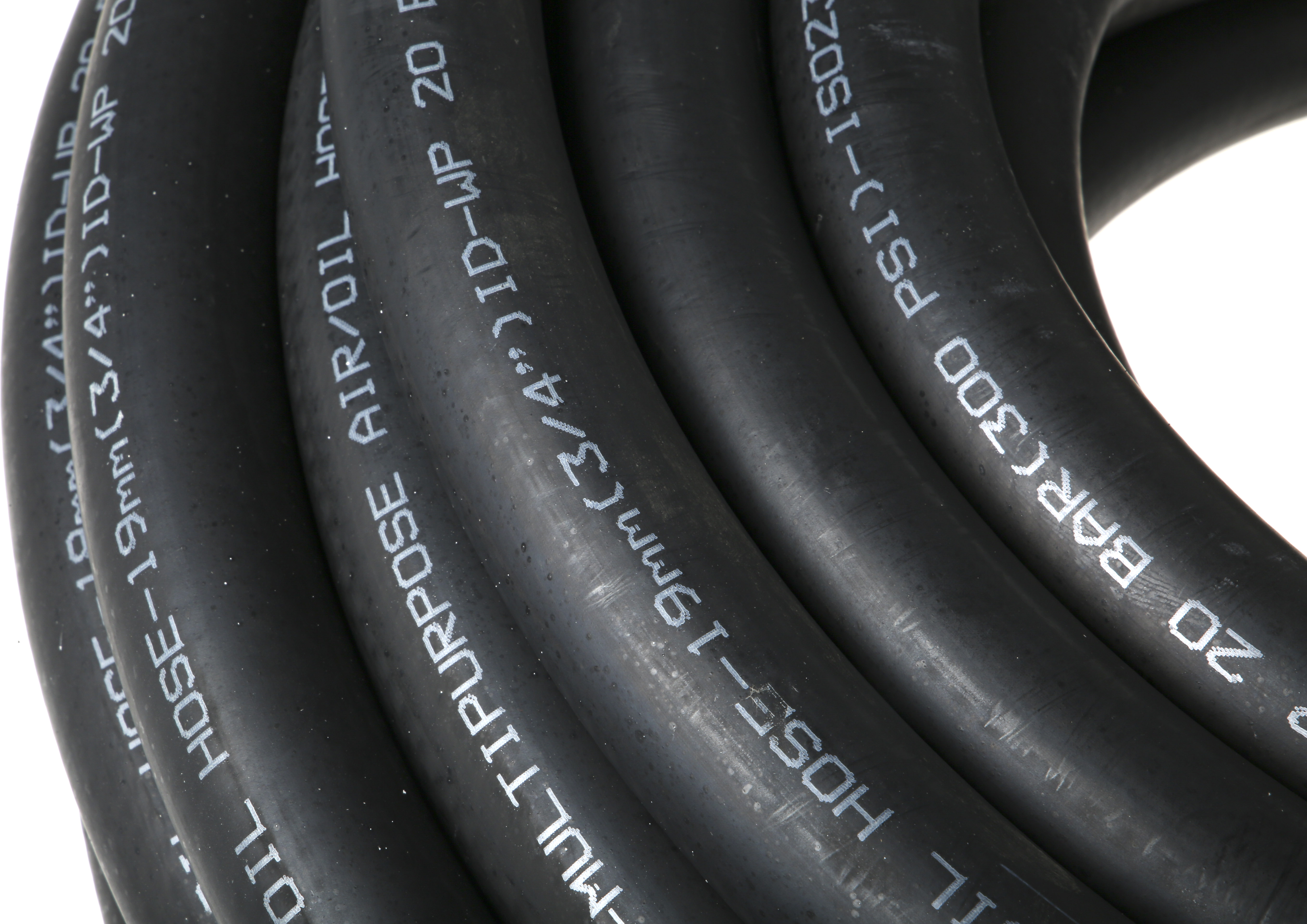 RS PRO NBR, Hose Pipe, 19mm ID, 29mm OD, Black, 25m