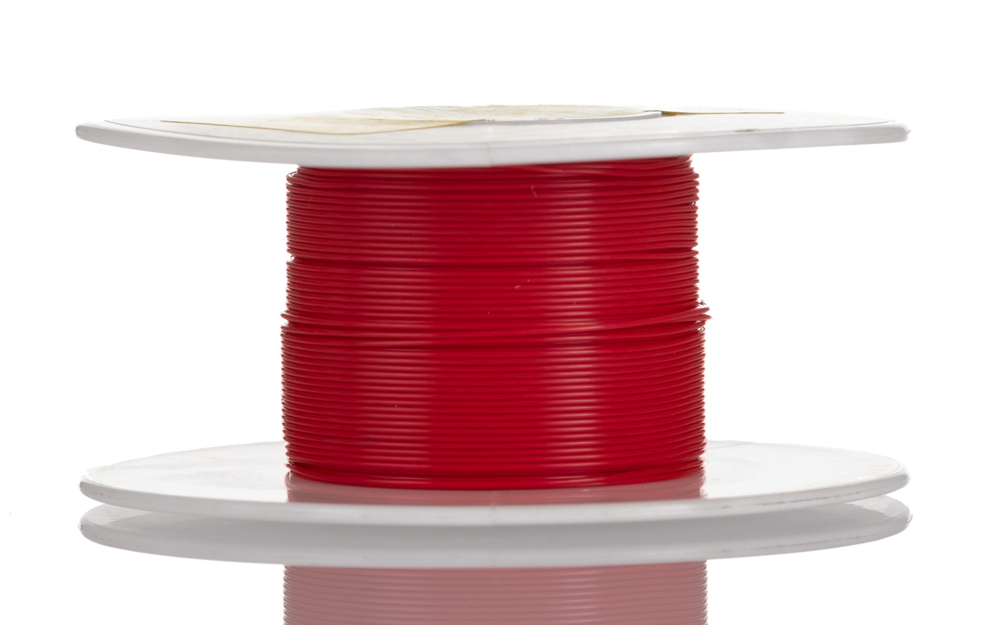 Alpha Wire Hook-up Wire TEFLON Series Red 0.03 mm² Hook Up Wire, 32 AWG, 7/0.008 mm, 30m, PTFE Insulation, 2840/7 RD005