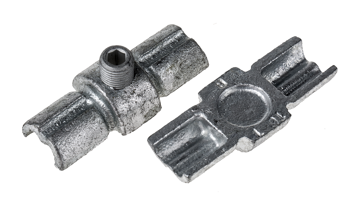 RS PRO Pivot Joint, Connecting Component, Strut Profile Type 1, Round Tube Size Type 1