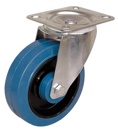 Guitel Hervieu Swivel Castor Wheel, 250kg Capacity, 125mm Wheel