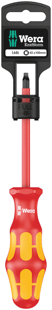 Wera Square Socket Insulated Screwdriver, VDE/1000V