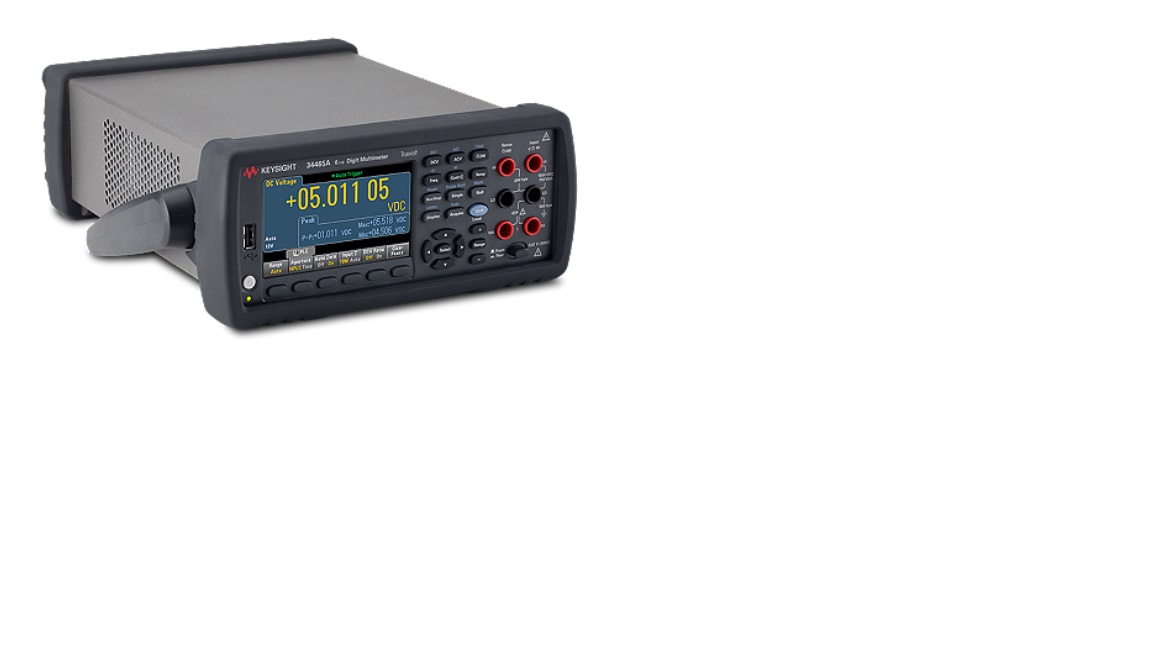 Keysight Technologies Truevolt 34460A Bench Digital Multimeter, True RMS, 3A ac Max, 3A dc Max, 1000V ac Max