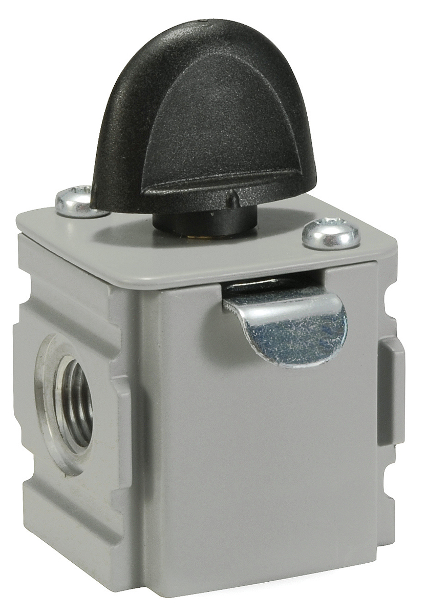 Parker Handle Pneumatic Relay Pneumatic Manual Control Valve P31 Series, BSPP 1/4, 1/4in, III B