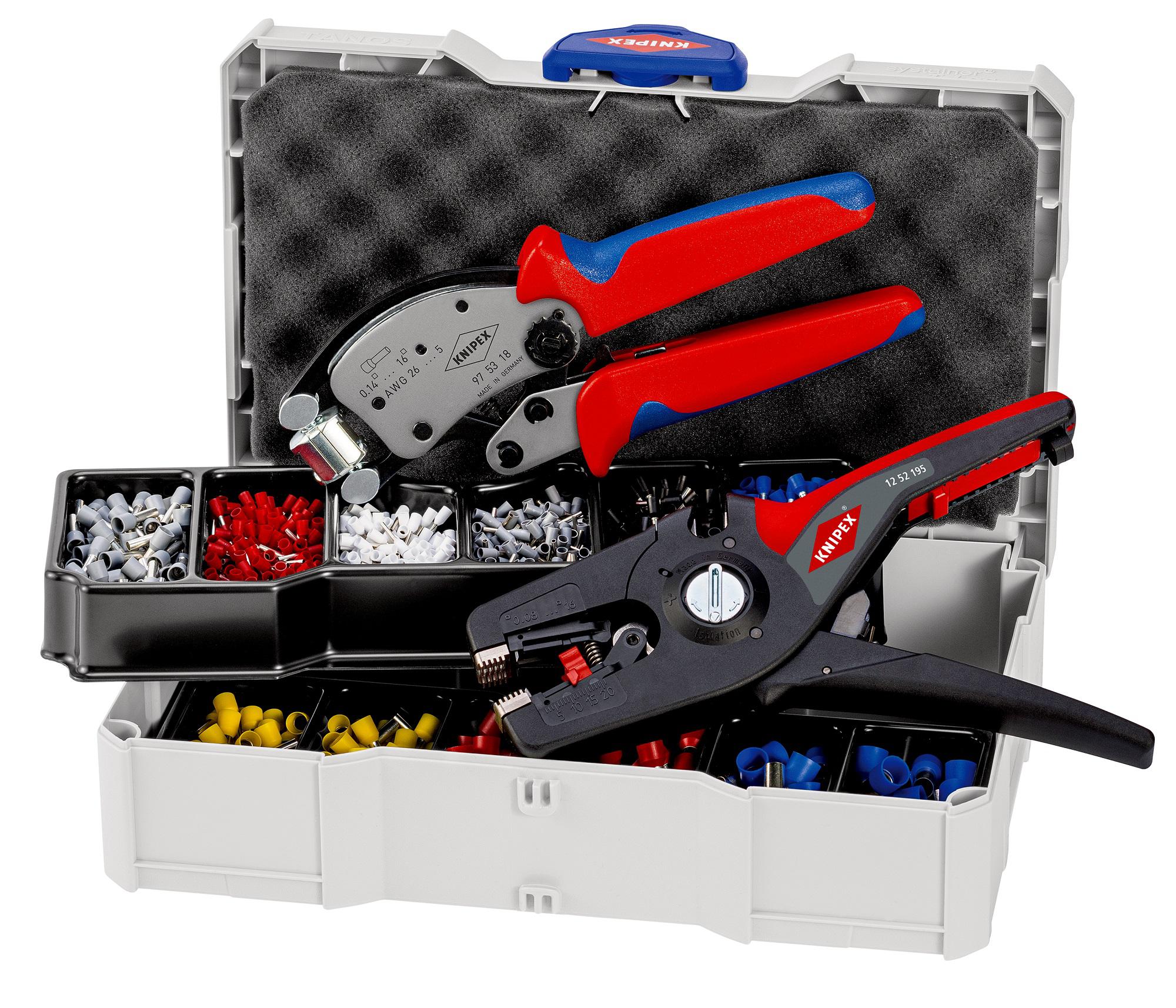 Knipex Crimp Assortment Kit Crimp Crimp terminal Kit