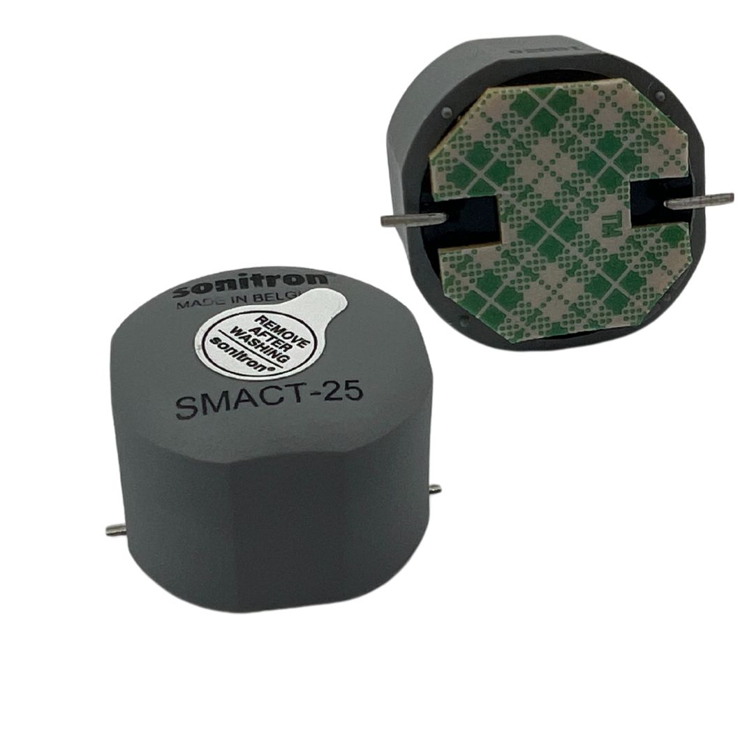 Sonitron Alternating External Piezo Buzzer Transducer, 2.5 x 1.8cm