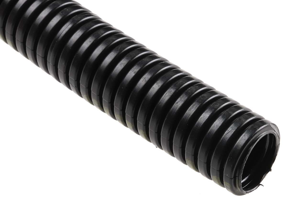 PMA Flexible Conduit, 16mm Nominal Diameter, Plastic, Black