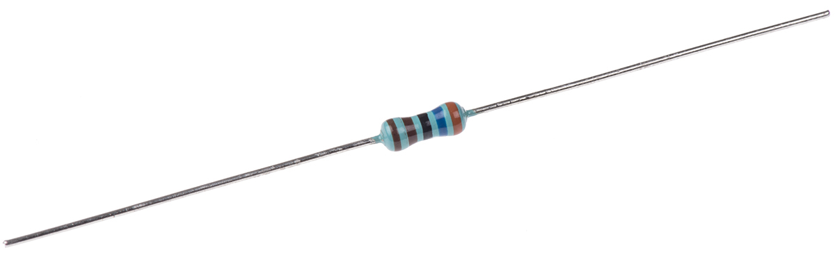 TE Connectivity 3.6kΩ Metal Film Resistor 0.6W ±1% LR1F3K6