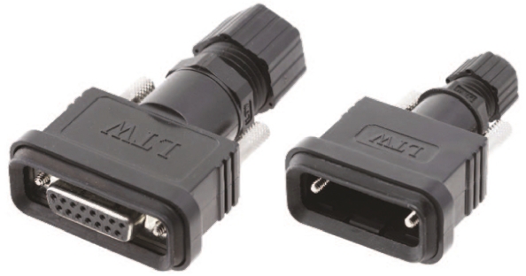Amphenol Industrial SDB 25 Way Cable Mount D-sub Connector Socket