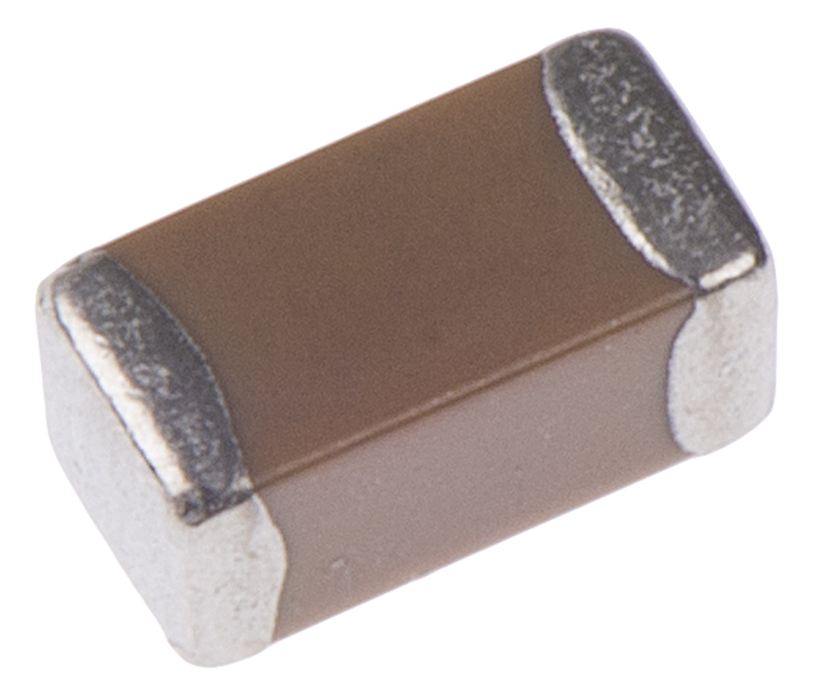 KEMET 1μF Multilayer Ceramic Capacitor MLCC, 25V dc V, ±10% , SMD