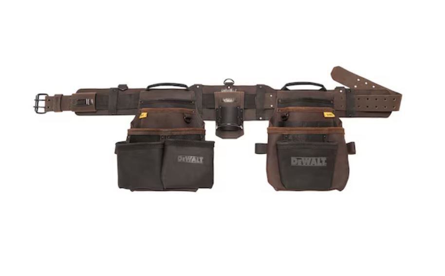 DeWALT Leather, 18 Pocket Multipurpose Utility Belt