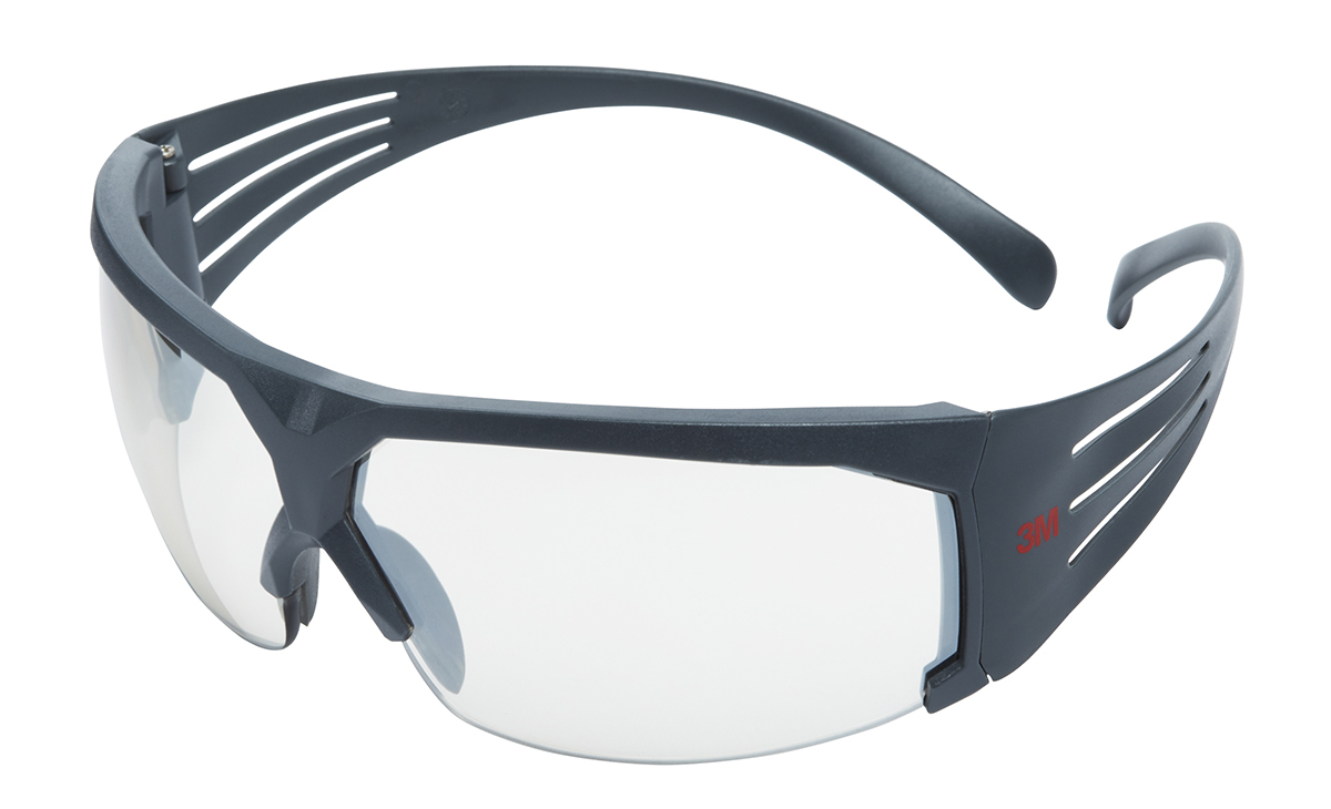 3M SecureFit 600 Safety Glasses, Clear PC Lens