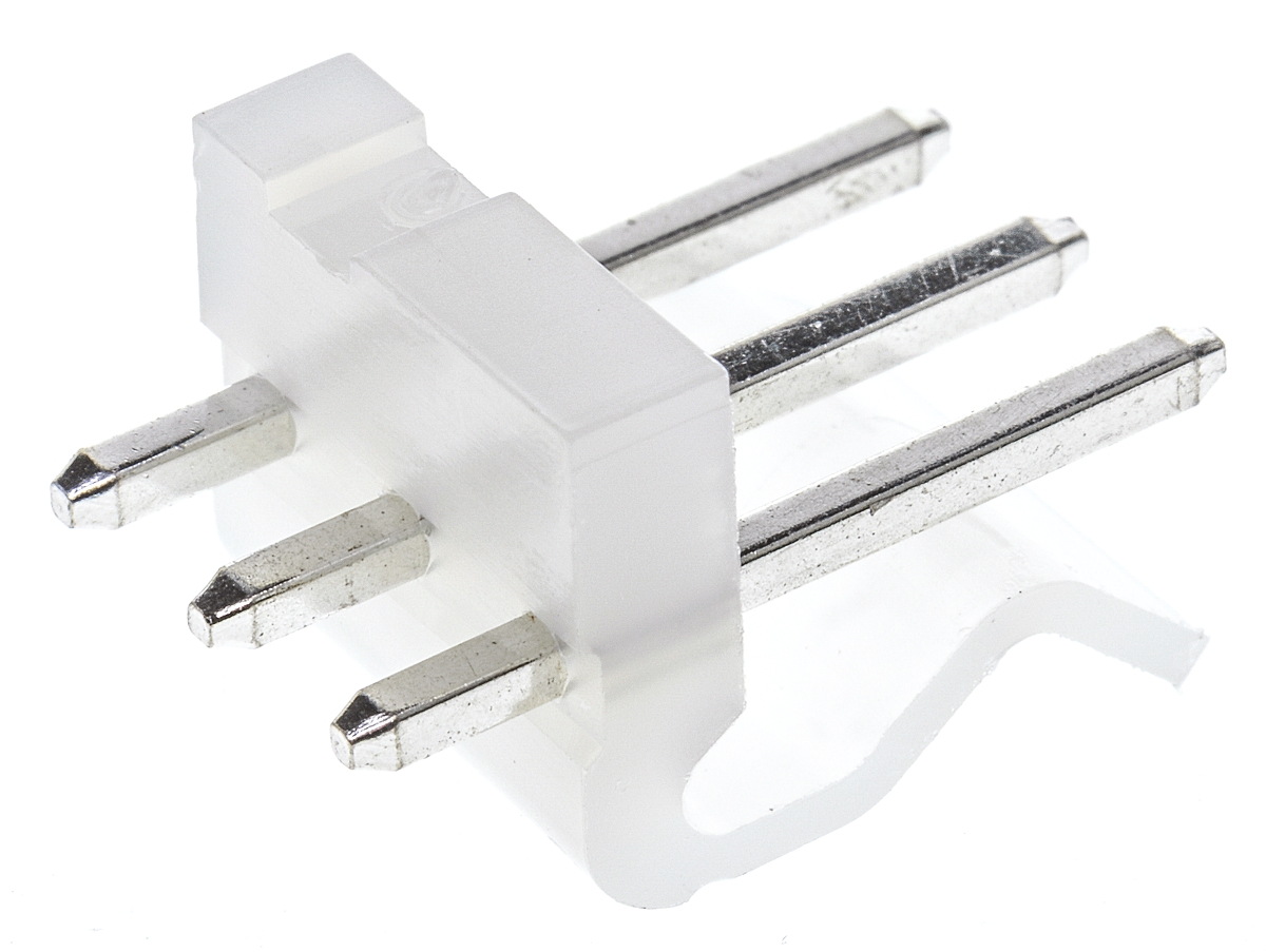 Molex KK 396 Series Straight Through Hole Pin Header, 3 Contact(s), 3.96 mm Pitch, 1 Row, Unshrouded