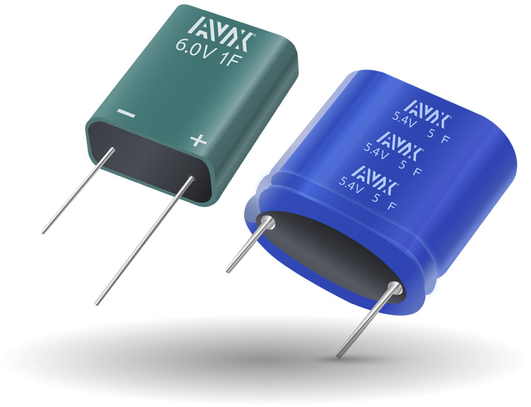 KYOCERA AVX 7.5F Supercapacitor -10 → +30% Tolerance, SCM 4.2V dc, Through Hole