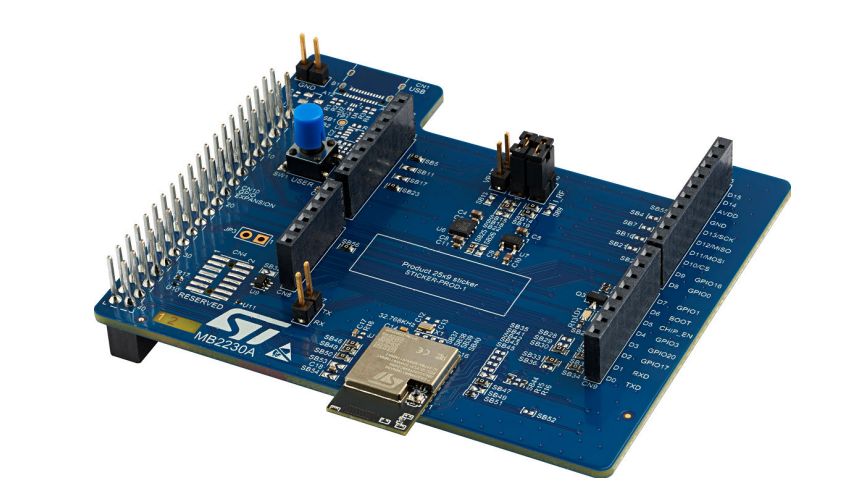 STMicroelectronics Wi-Fi/Bluetooth Expansion Board WiFi Development Board X-NUCLEO-67W61M1