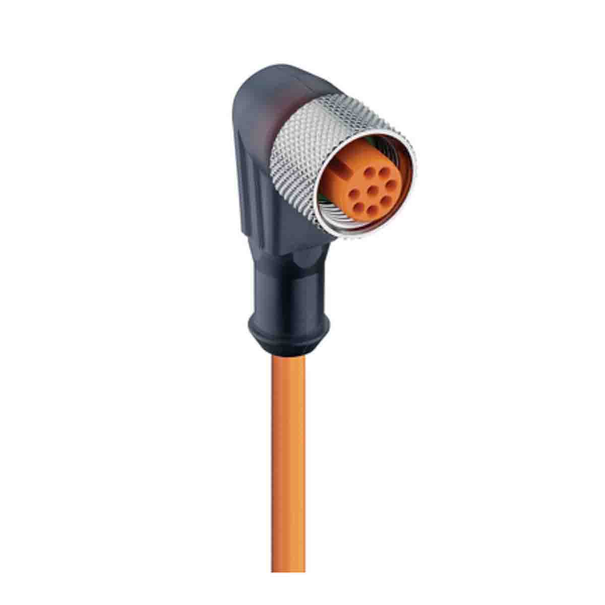 Lumberg Automation Female 8 way M12 to Unterminated Free End Sensor Actuator Cable
