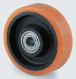 Tente Yellow Polyurethane Abrasion Resistant, Corrosion Resistant Trolley Wheel, 1000kg