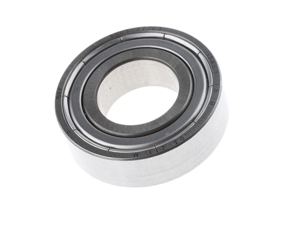 SKF 6003-2Z/C3 1 Row Ball Bearing - 17 mm ID, 35 mm OD