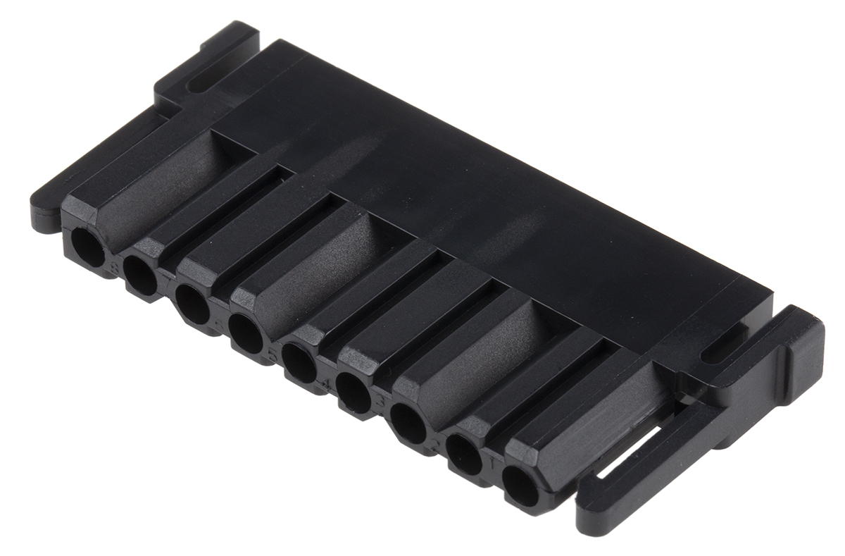 ITT Cannon, Trident Connector Housing, 5.08mm Pitch, 9 Way, 1 Row