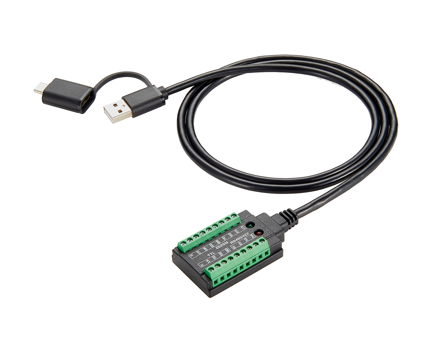 Exsys , Male USB C to Male USB A, 1m