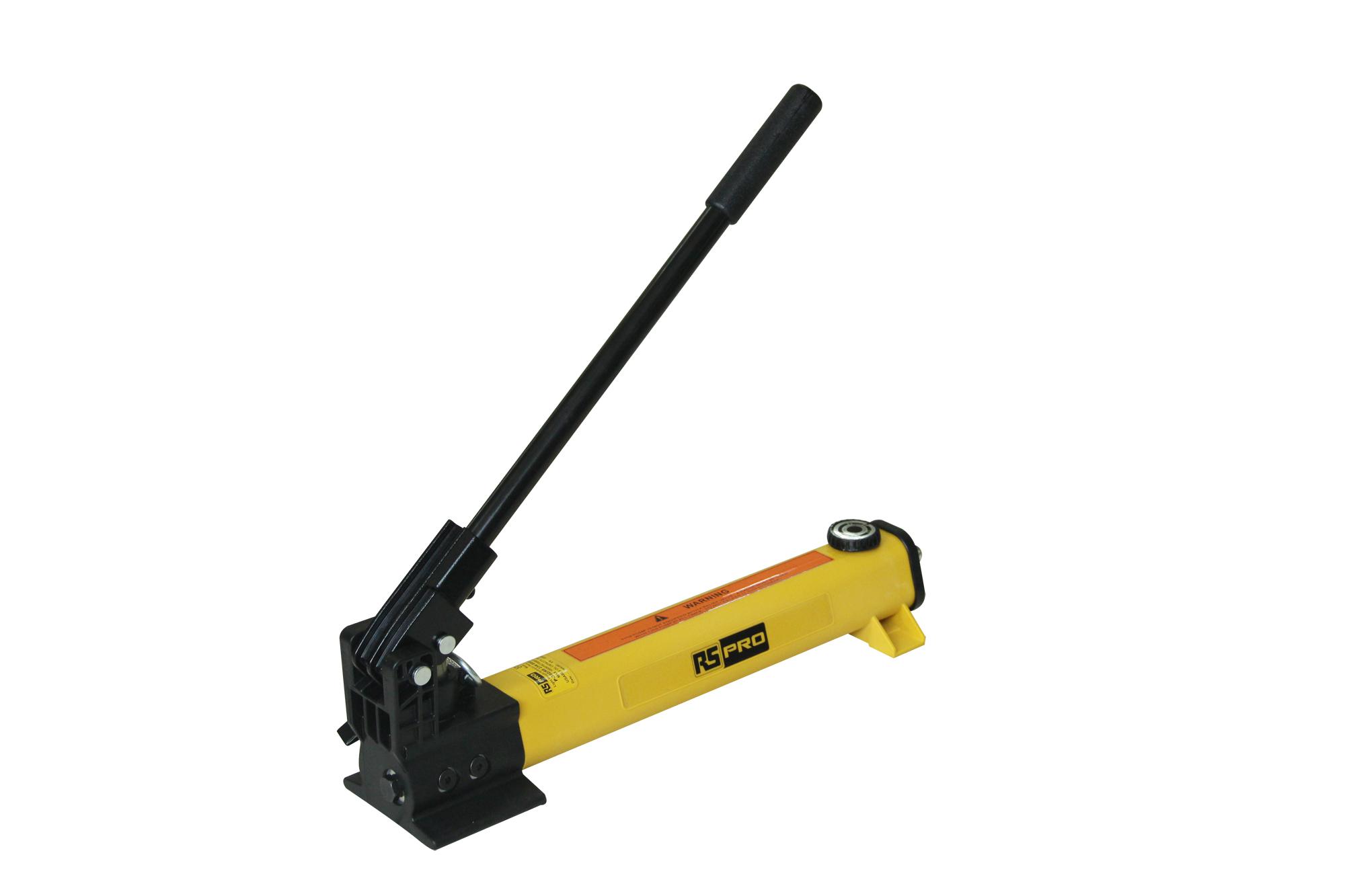 RS PRO Two Speed, Hydraulic Hand Pump, 0.901L, 25.4mm Cylinder Stroke, 700 bar