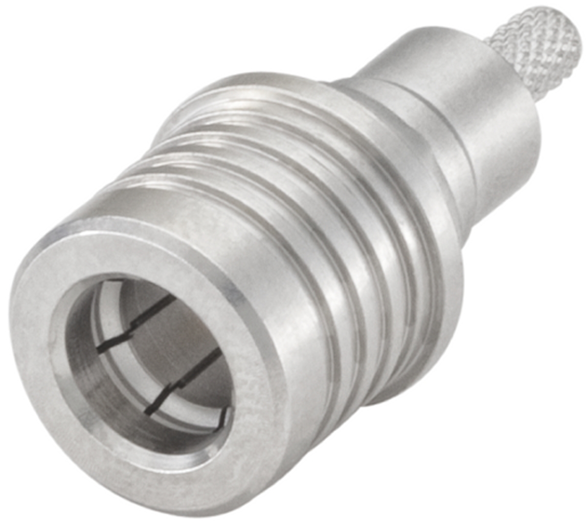 Rosenberger, Plug Cable Mount QMA Connector, 50Ω, Crimp, Solder Termination, Straight Body