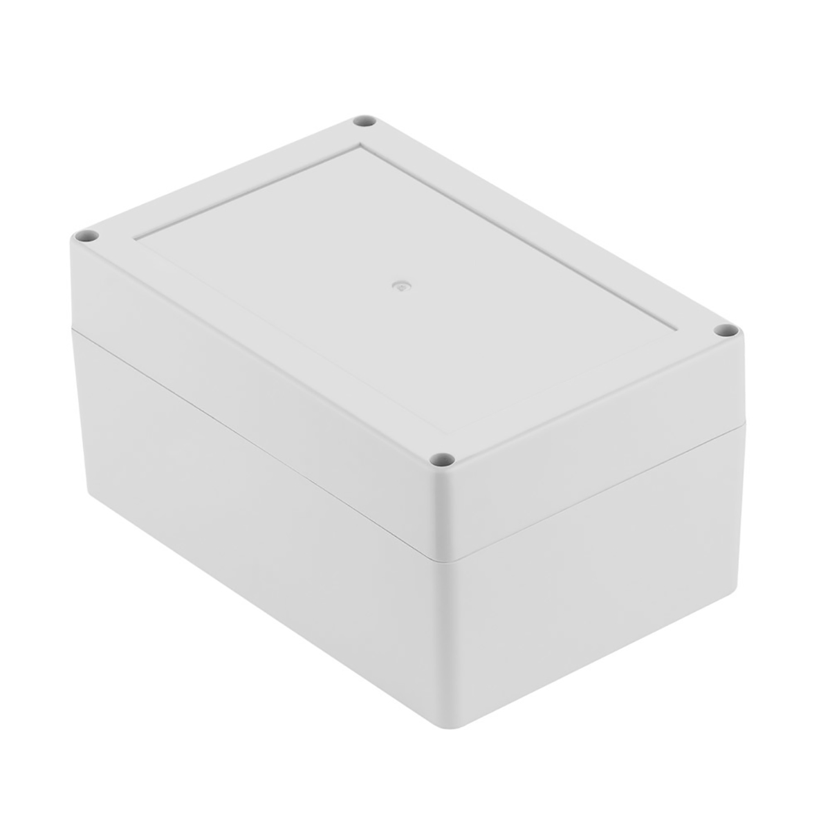 RS PRO Grey ABS Enclosure, IP65, Grey Lid, 120.1 x 180.1 x 90.3mm