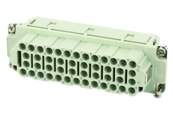 Amphenol Industrial Heavy Duty Power Connector Insert, 16A, Female, Heavy Mate C146 Series, 46 Contacts