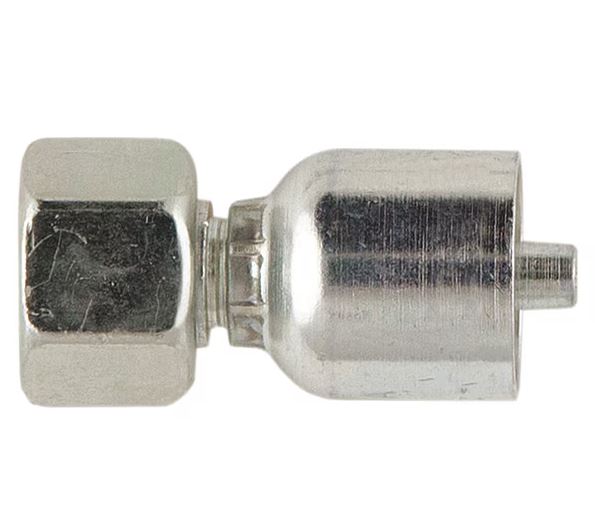 Parker Crimped Hose Fitting 3/4 in Hose to UNF 1 1/16-12 Male, 10377-12-12