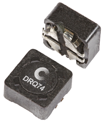 Eaton, DRQ, 0704 Yes Wirewound Surface Mount Inductor with a Ferrite Core, 22 μH Wirewound ±20 % 2.13 A Idc