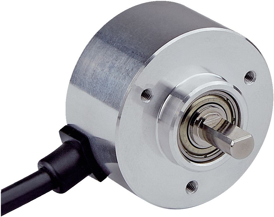 SICK DLS40E Series Incremental Incremental Encoder, 1024ppr ppr, HTL, TTL Signal, Solid shaft Type, 6mm Shaft