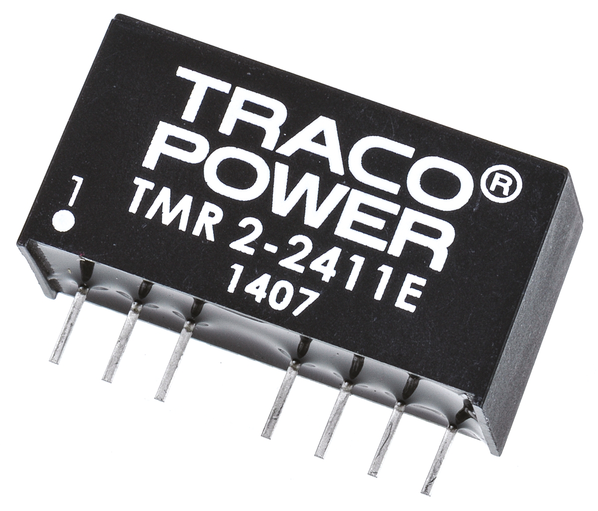 TRACOPOWER TMR 2E DC-DC Converter, 5V dc/ 400mA Output, 18 → 36 V dc Input, 2W, Through Hole, +85°C Max Temp
