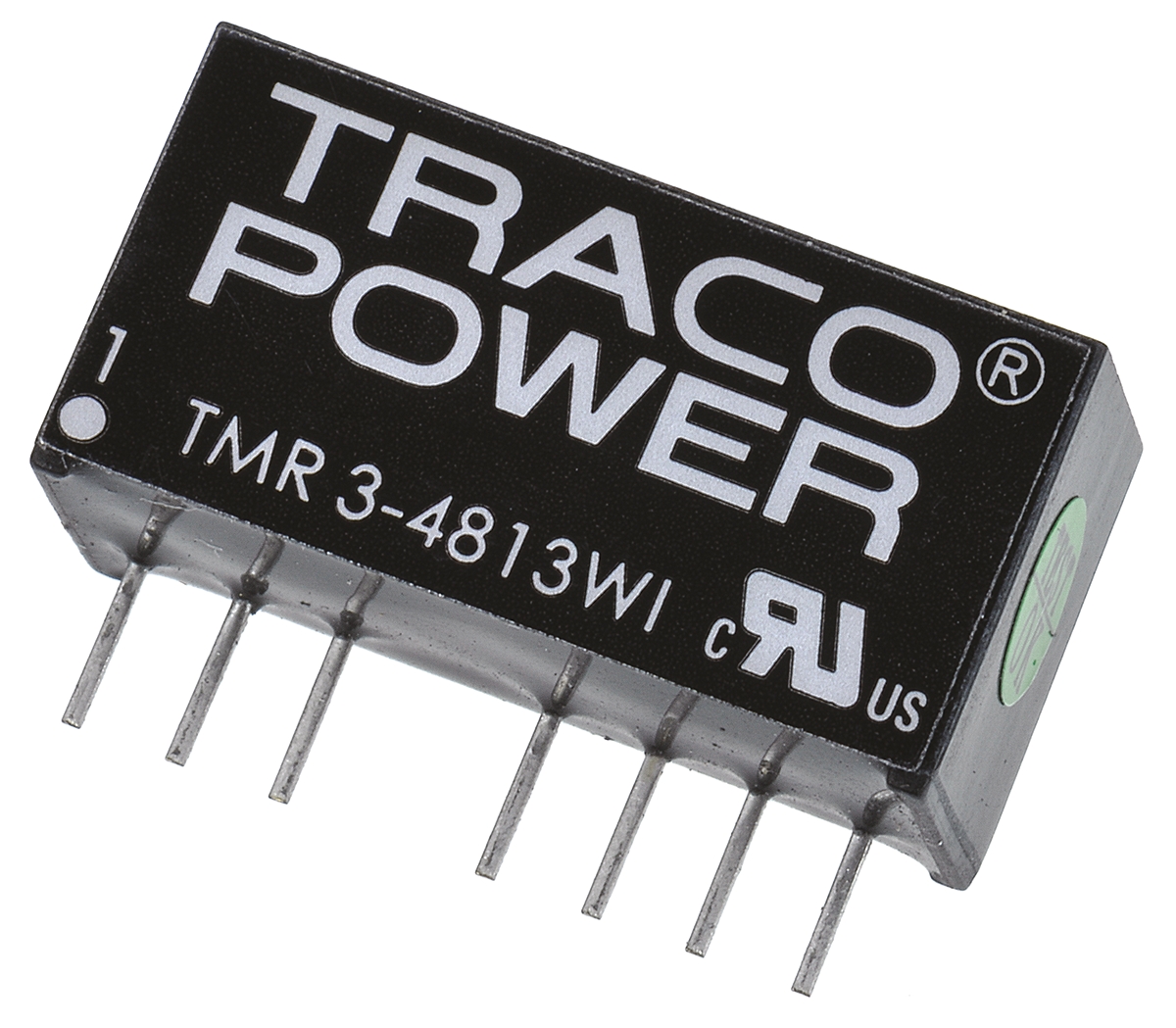 TRACOPOWER TMR 3WI DC-DC Converter, 15V dc/ 200mA Output, 18 → 75 V dc Input, 3W, Through Hole, +85°C Max Temp