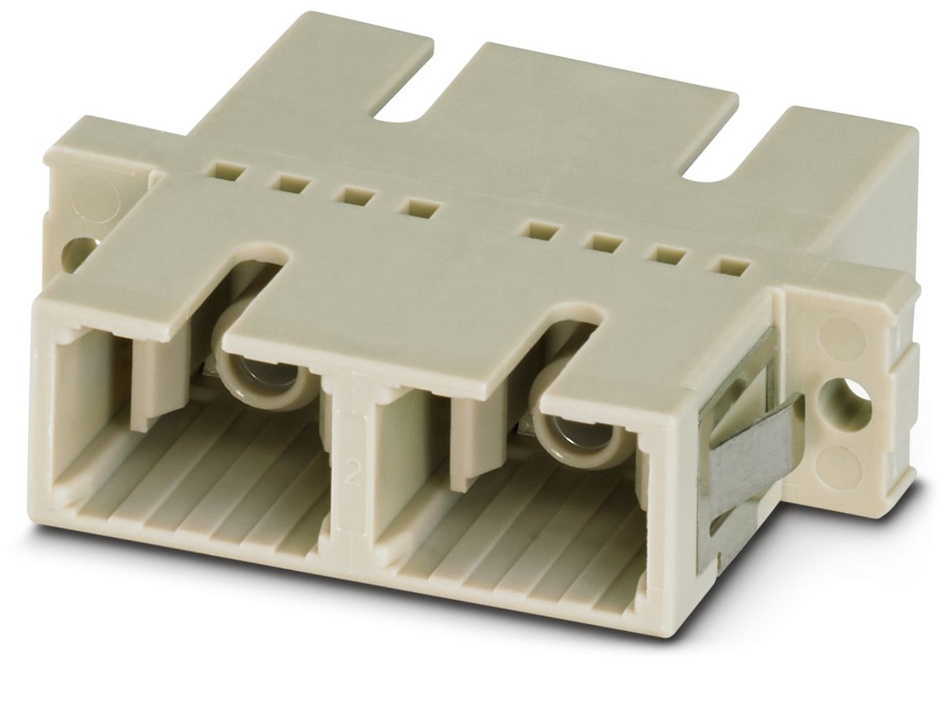 Phoenix Contact 1208081 SC Multimode Fibre Optic Adapter