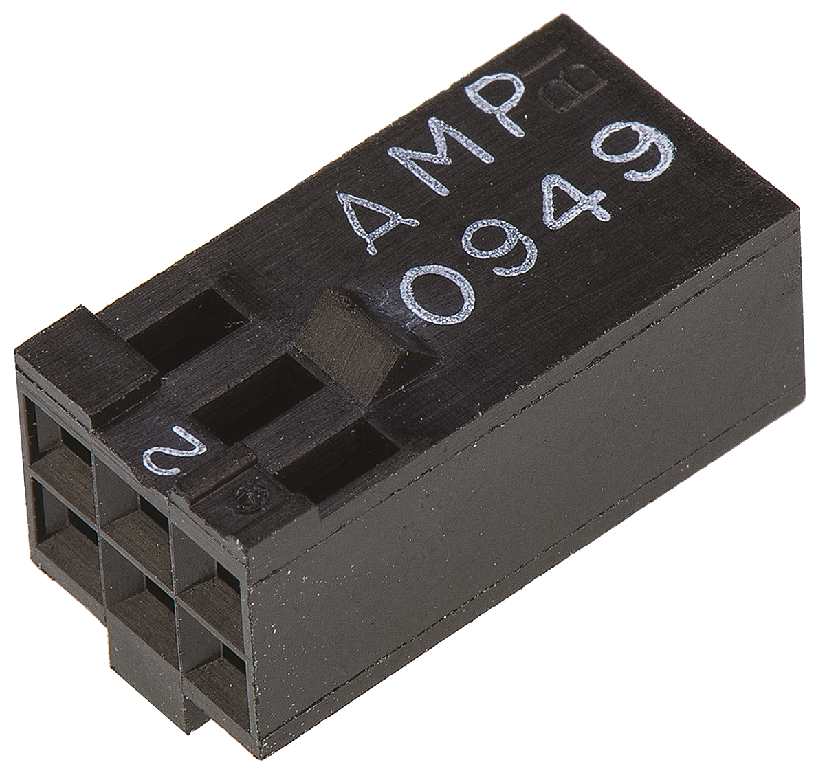 TE Connectivity, AMPMODU MOD IV Female Connector Housing, 2.54mm Pitch, 6 Way, 2 Row