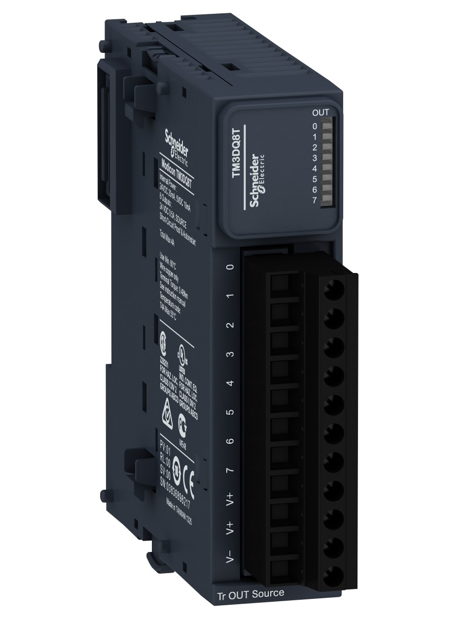 Schneider Electric TM3 Series PLC I/O Module for Use with Modicon M221, Modicon M241, Modicon M251, Source, Transistor