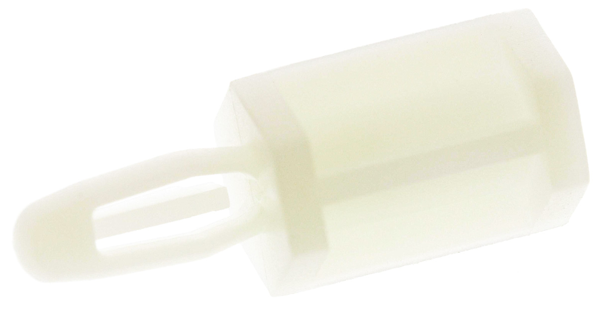 TCBS 8 01, 12.7mm High Nylon PCB Support Pillar for 4mm PCB Hole, 7.9mm Base