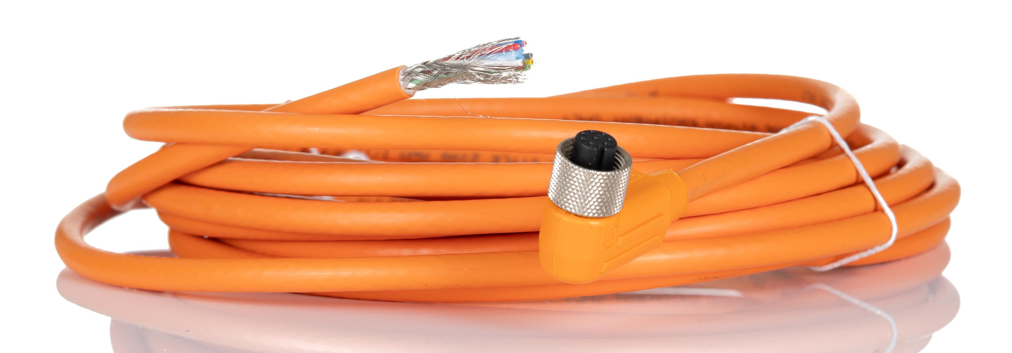 Lumberg Automation Female 8 way M12 to Unterminated Free End Sensor Actuator Cable