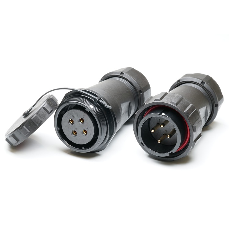RS PRO Circular Connector, 4 Contacts, In-Line Cable Mount, SP29 Connector, Plug, Socket, Male/Female, IP68, SP29 Series
