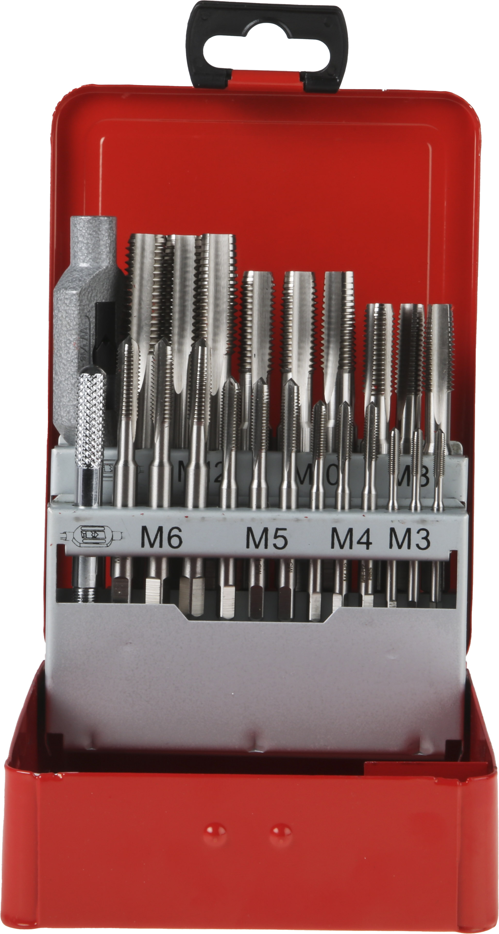 RS PRO Tap Set HSS 22-Piece Metric Standard Hand Tap M3 → M12 Thread